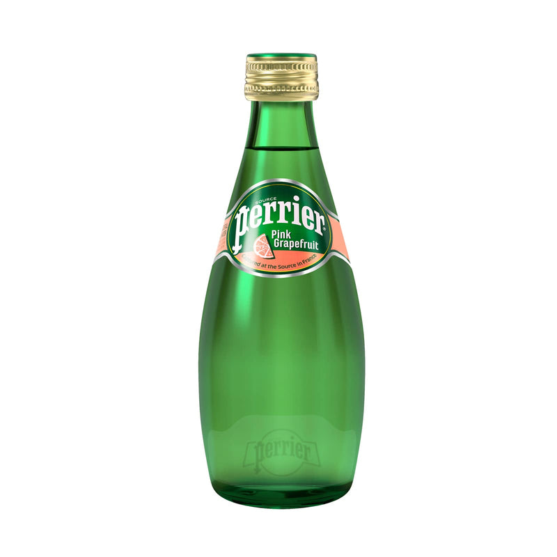 Perrier Sparkling Pink Grapefruit Mineral Water (4 x 330ml)