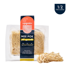 UPGRAIN® 1/2-carb Fresh Mee Pok (flat egg noodles)