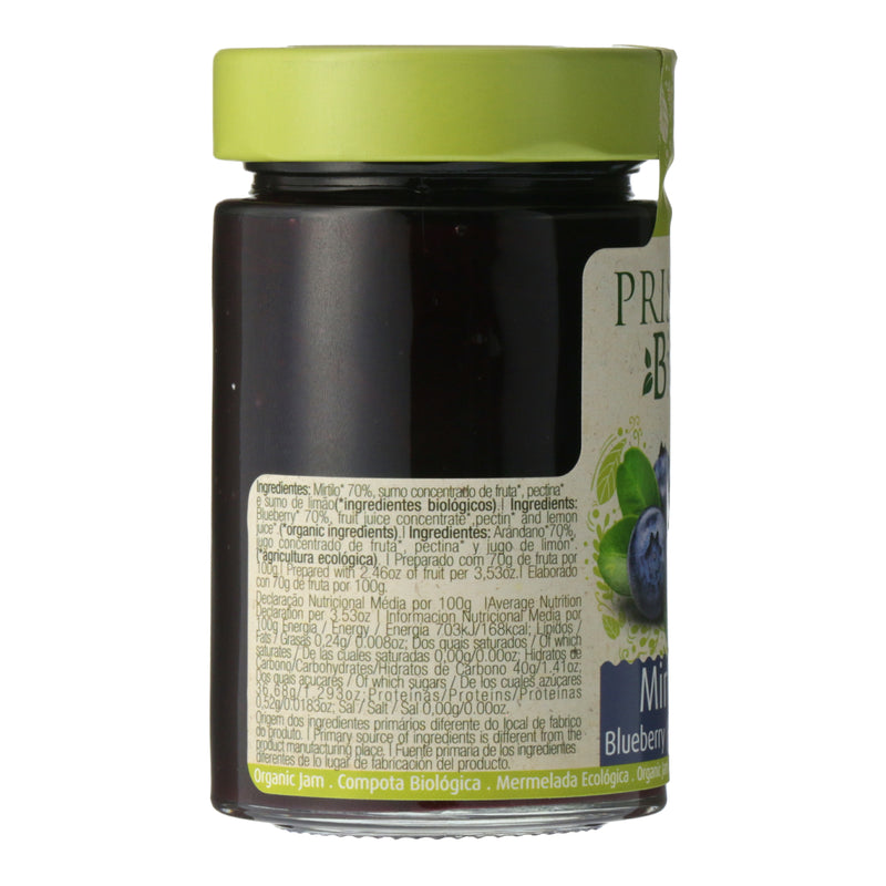 Prisca Bio Organic Blueberries Jam No Added Sugar (240g)