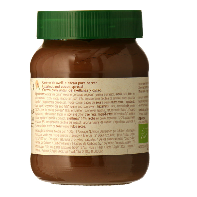 Prisca Bio Organic Hazelnut & Cocoa Spread (400g)